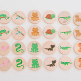 Reptiles Matching Tiles - Bannor Toys