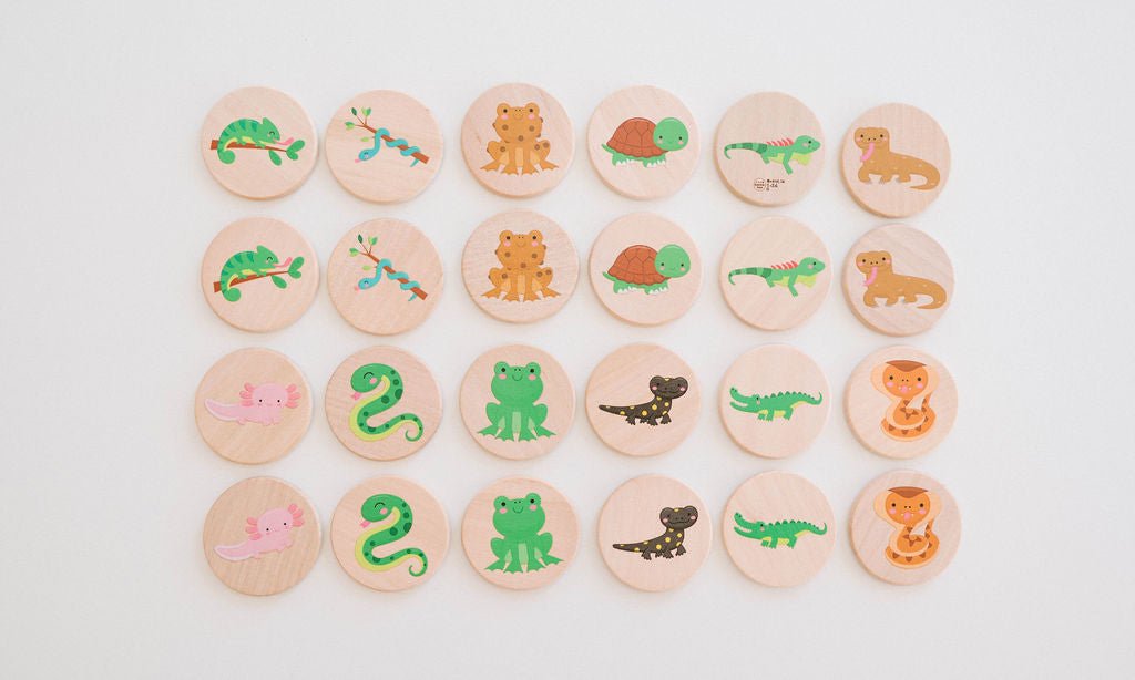 Reptiles Matching Tiles - Bannor Toys