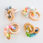 Saturn Ring Wooden Baby Teether - Bannor Toys