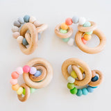 Saturn Ring Wooden Baby Teether - Bannor Toys