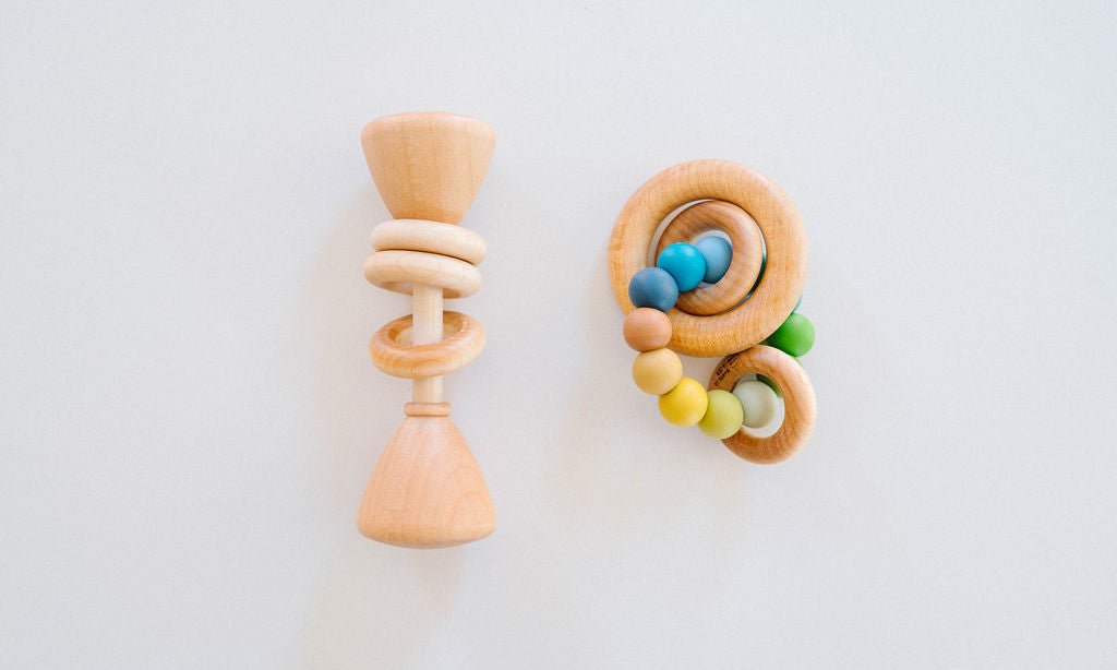Saturn Teether + Classic Rattle Bundle - Bannor Toys