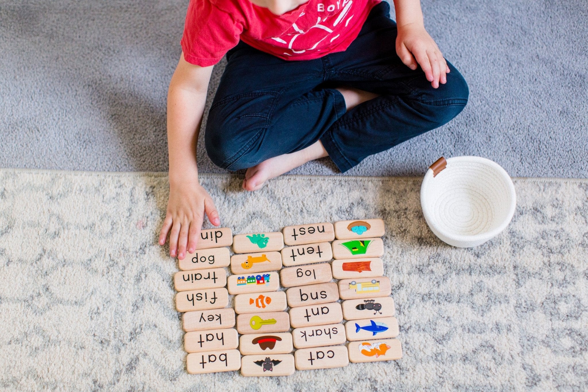 Sight Words Color Tiles - Bannor Toys