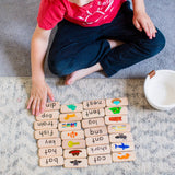 Sight Words Color Tiles - Bannor Toys
