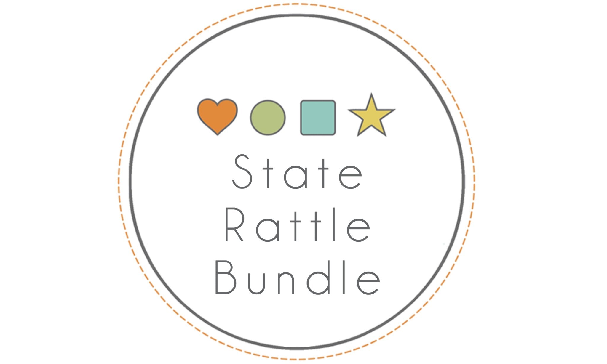 State Rattle Bundle - Bannor Toys