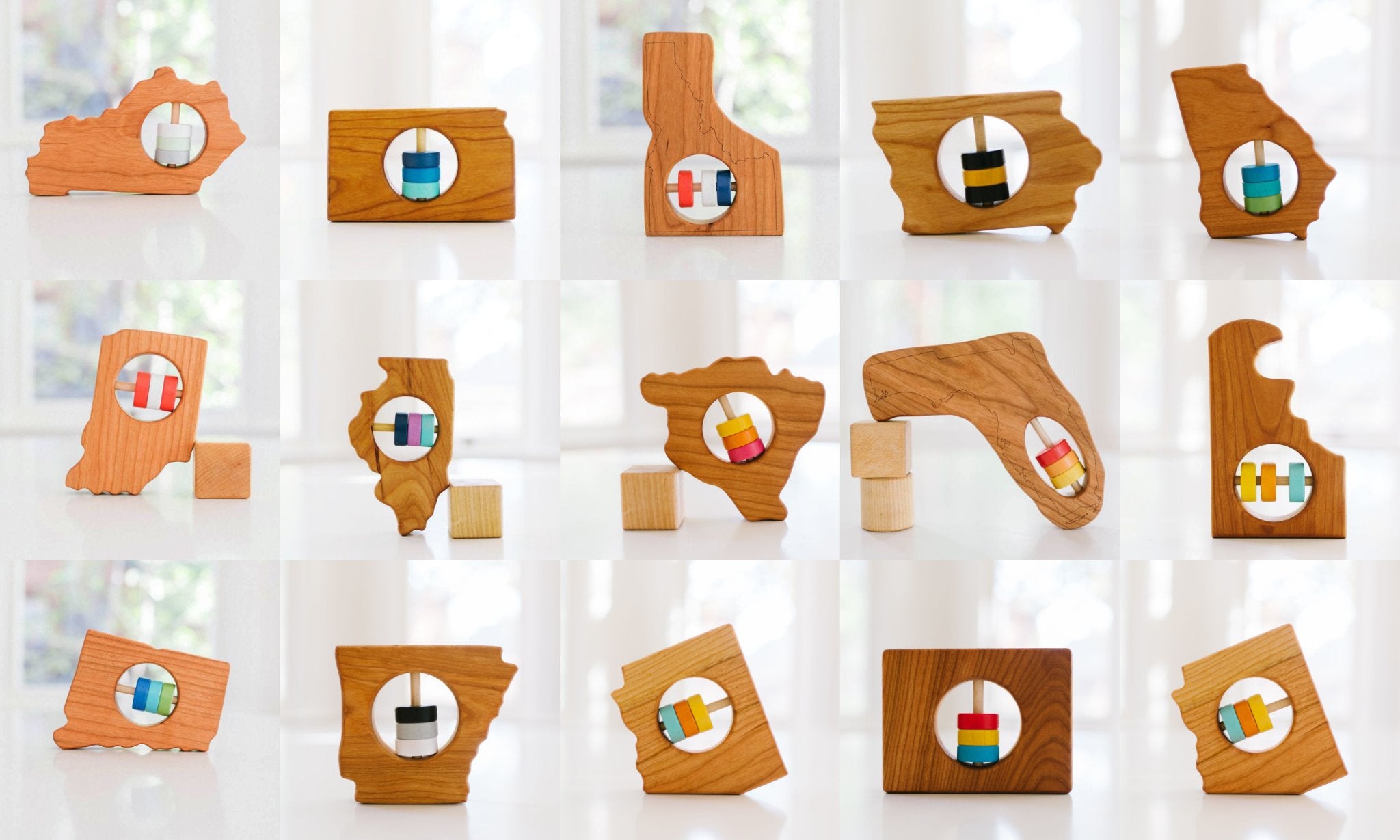 State Rattle Bundle - Bannor Toys