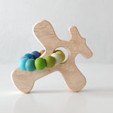 Airplane Wood Grasping Toy - Bannor Toys