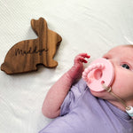 Chocolate Bunny Rattle - Bannor Toys