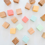 Classic Silicone + Wood Block Set - Bannor Toys