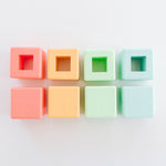 Classic Silicone + Wood Block Set - Bannor Toys