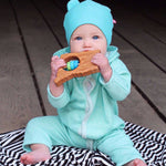 Connecticut State Wooden Baby Rattle™ - Bannor Toys