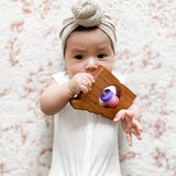 Connecticut State Wooden Baby Rattle™ - Bannor Toys