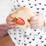 Elephant Wooden Baby Rattle - Bannor Toys