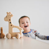 Giraffe Push Toy - Bannor Toys