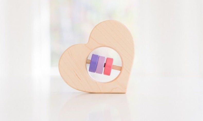 Heart Baby Rattle - Bannor Toys