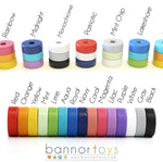 Color choices for Idaho State Wooden Baby Rattle™ - Bannor Toys