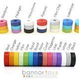 Color choices for Idaho State Wooden Baby Rattle™ - Bannor Toys