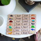 Mini Sight Words Color Tiles - Set 1 - Bannor Toys