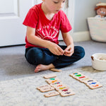 Mini Sight Words Color Tiles - Set 1 - Bannor Toys