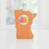 Minnesota Wooden Baby Rattle™ - Bannor Toys