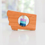Montana State Wooden Baby Rattle™ - Bannor Toys