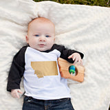 Montana State Wooden Baby Rattle™ - Bannor Toys