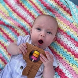 New York State Wooden Baby Rattle™ - Bannor Toys