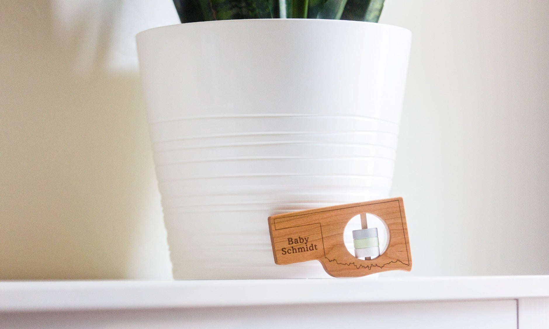 Oklahoma State Wooden Baby Rattle™ - Bannor Toys