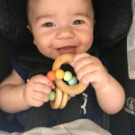 Saturn Ring Wooden Baby Teether - Bannor Toys