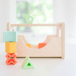 Shape Sorter - Wood + Silicone - Bannor Toys