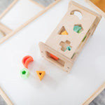 Shape Sorter - Wood + Silicone - Bannor Toys