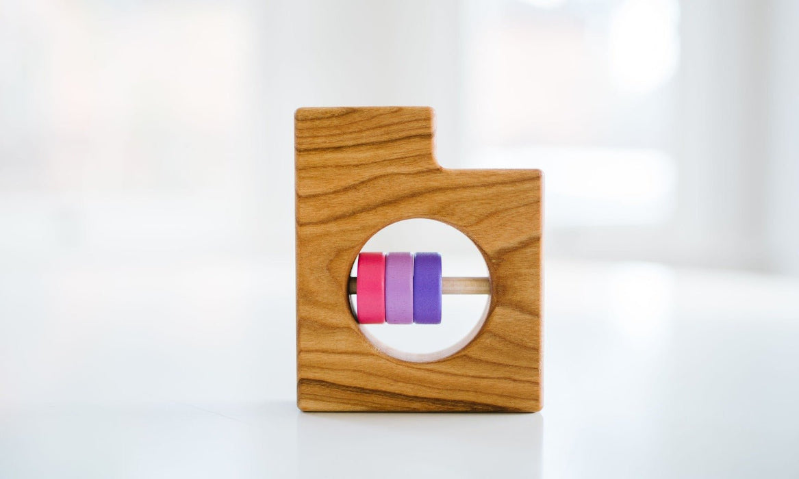 Utah State Wooden Baby Rattle™ - Bannor Toys