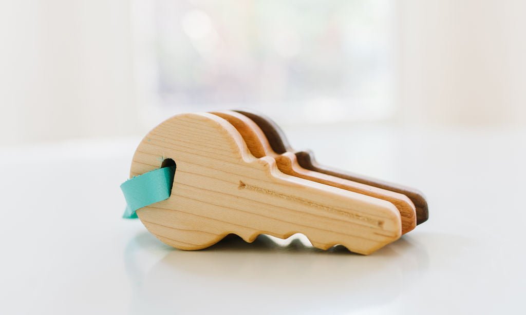 Wooden Toy Keys - Bannor Toys