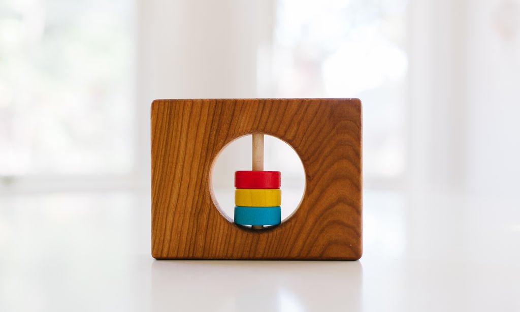 Wyoming State Wooden Baby Rattle™ - Bannor Toys