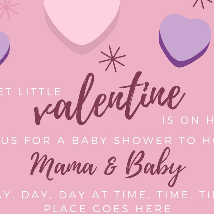 A Very Valentines Baby Shower - With a BONUS FREE Game!! - Bannor Toys