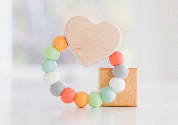Heart Charm Teether