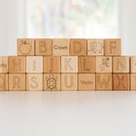 4 - sided Picture ABC Blocks - Bannor Toys