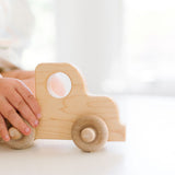 Wooden Toy Truck, Maple - Bannor Toys