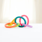 Silicone Ring Links - Confetti
