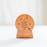 Snow Globe Baby Rattle
