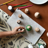 Wooden Paintables - Snowmen + Trees