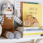 Wooden Toy Tractor, Cherry - Bannor Toys