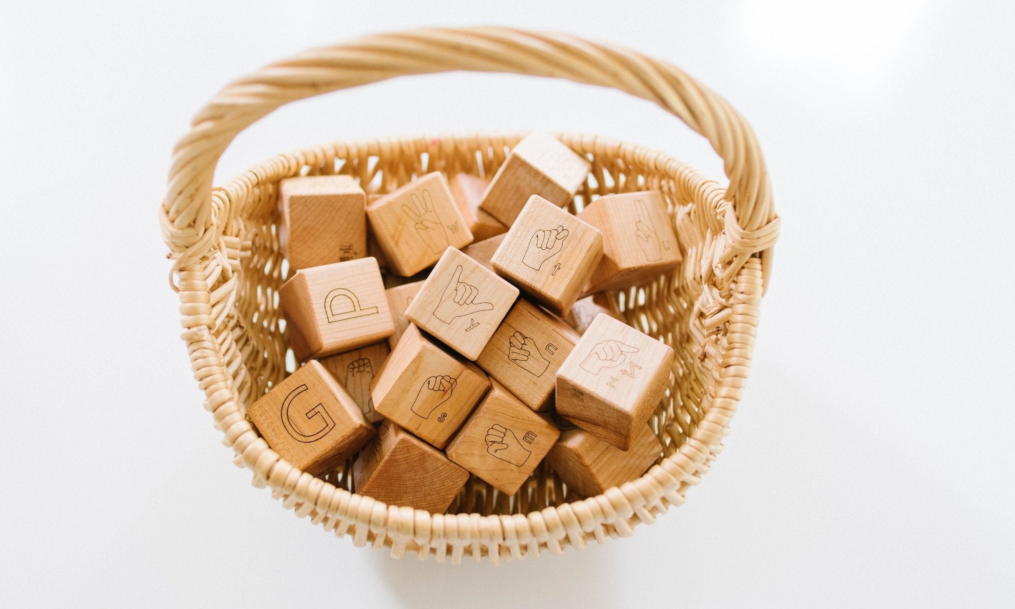 American Sign Language Blocks - Bannor Toys