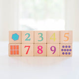 Bright Number + Counting Shape Blocks - Bannor Toys