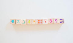 Bright Number + Counting Shape Blocks - Bannor Toys