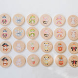 Dress-Up Animals Matching Tiles - Bannor Toys