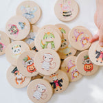 Dress-Up Animals Matching Tiles - Bannor Toys