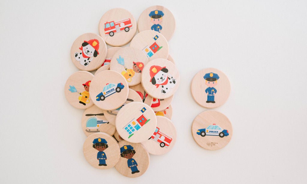 First Responders Matching Tiles - Bannor Toys