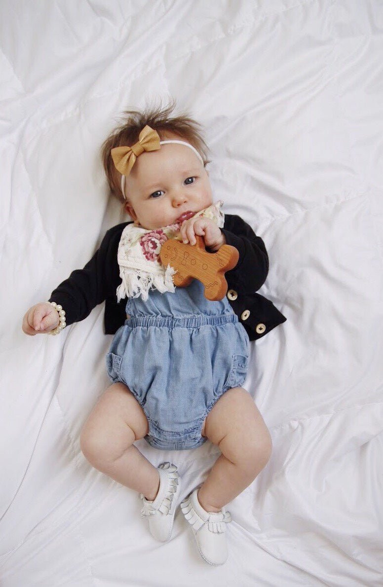 Gingerbread Baby Rattle - Bannor Toys