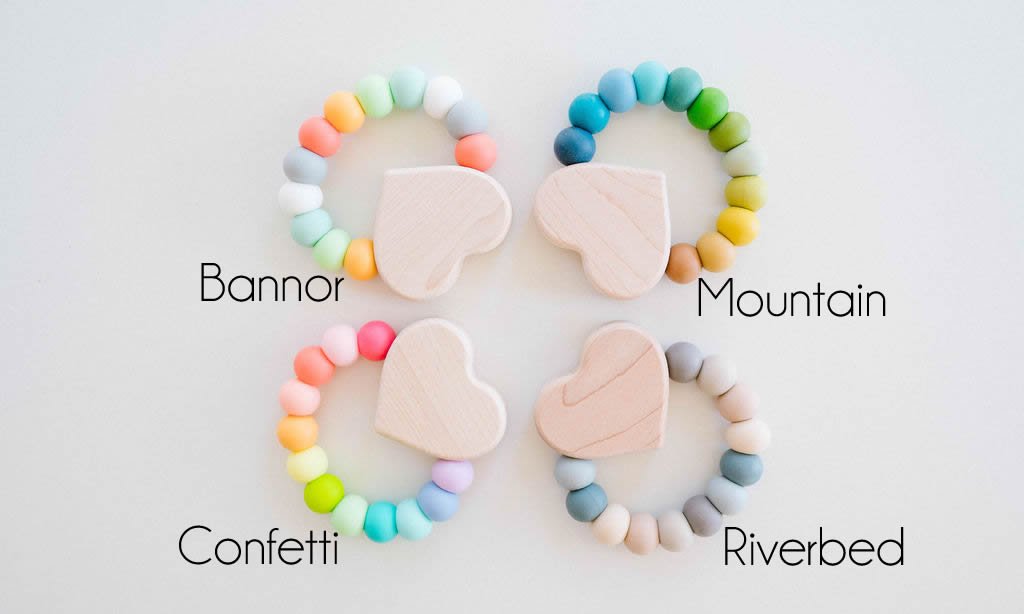 Heart Charm Teether - Bannor Toys