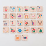 Holiday ABC Learning Tiles - Bannor Toys